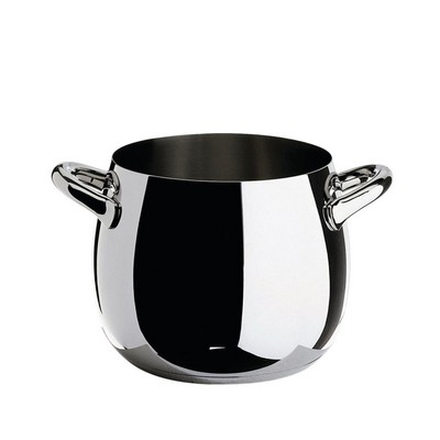 Alessi-Mami 18/10 stainless steel saucepan suitable for induction